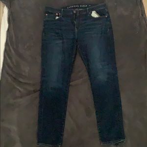 AE AirFlex+ Skinny Jeans Men’s Dark Blue